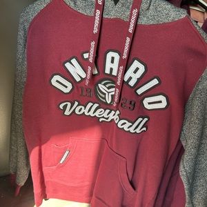 ontario volleyball association hoodie